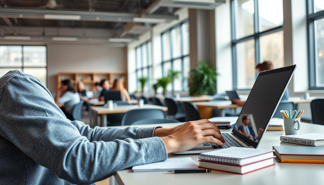 Digital learning platform with online study materials